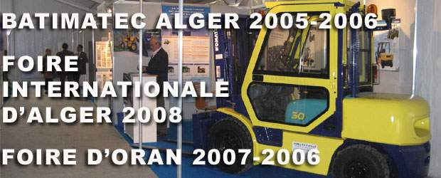 MANUPROVENCE Expose   la foire internationale d'Alger et d'Oran