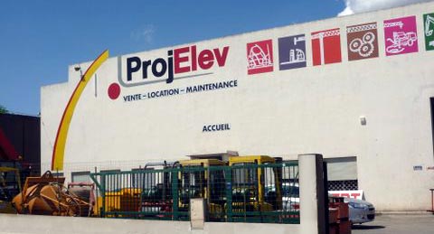 PROJELEV : solutions pour la projection, le levage, la manutention et le stockage PROJELEV